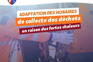 Adaptation des horaires de collecte des déchets