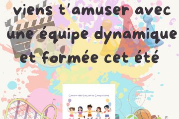 Centre aéré de juillet-Dossier d'inscripion