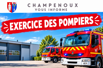 Exercice des pompiers