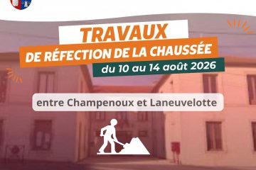 Travaux de réfection de la chaussée