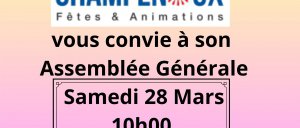 Assemblée générale de Champenoux Fêtes et Animations