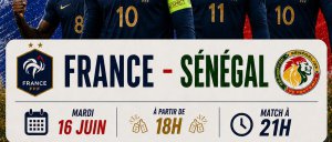 Diffusion France - Sénégal sur écran géant