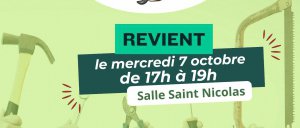 Repair café : Reprise le 07 octobre